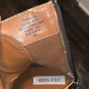 Steve Madden Shoes - Steve Madden Dark Brown Combat Boots Steve Madden Shoes - Steve Madden Dark Brown Combat Boots